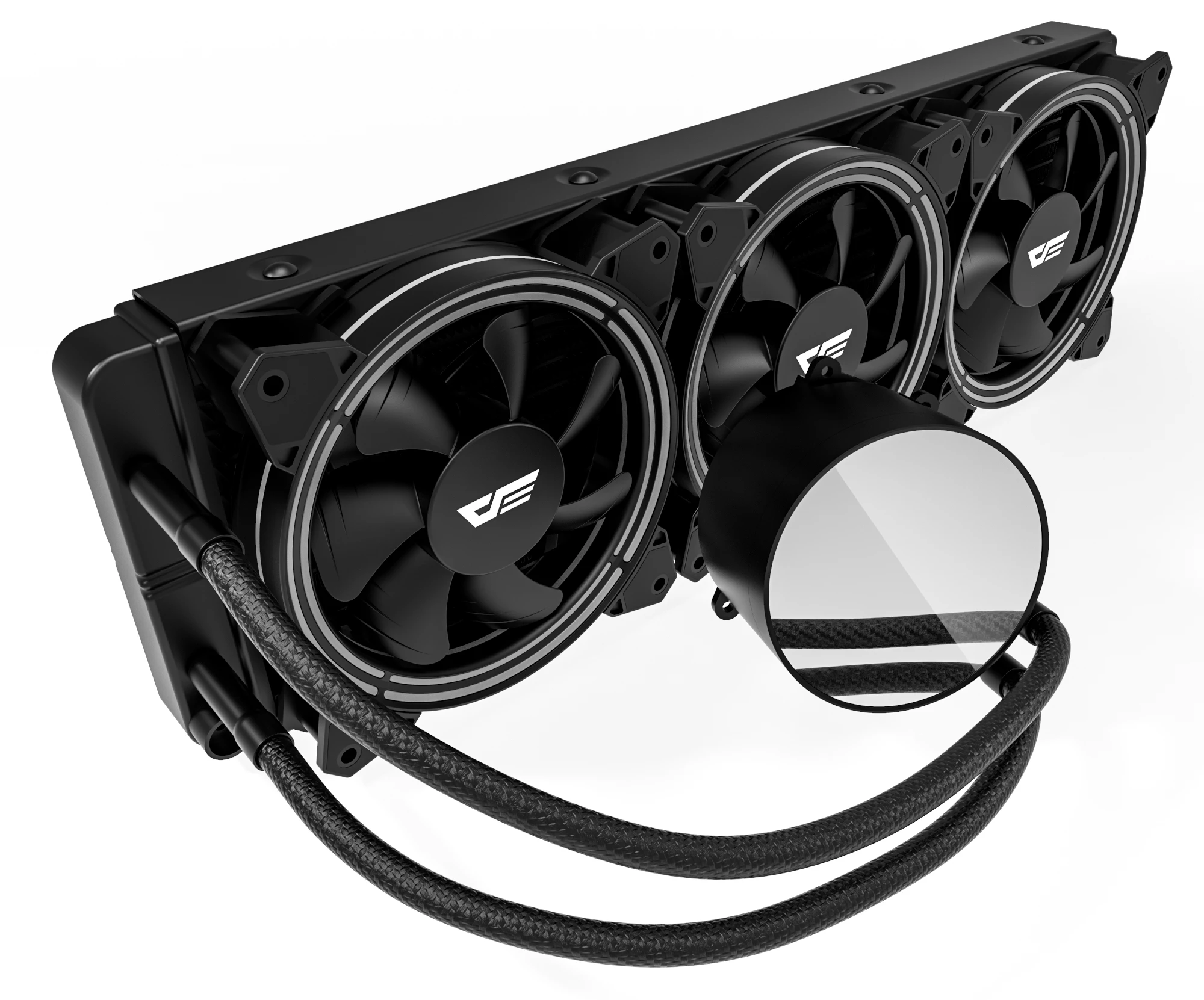 darkflash argb water cooling pc computer cpu water cooler rgb fan heatsink integrated radiator lga intel 11512011am3am4 amd free global shipping