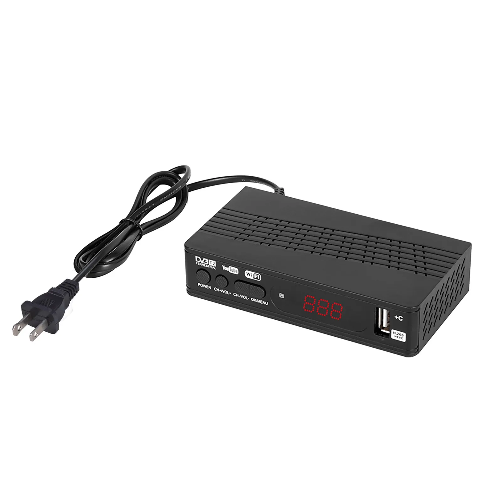 ТВ-тюнер HD DVB-T2 ТВ-приставка Vga DVB T2 для цифрового ТВ-приемника Wi-Fi ресивер DVBT2 с