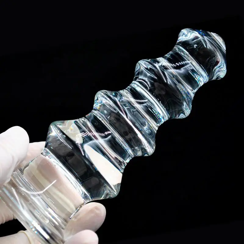 50 65 мм Большой Стеклянный анальный дилдо огромный Анальная пробка большой