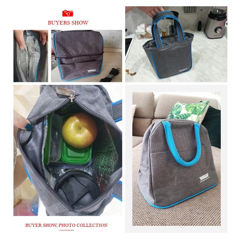 Теплоизоляционная сумка-холодильник для ланча, для пикника, Bento Box, для сохранения свежего льда, контейнер для еды, фруктов, для хранения, аксессуары, поставка