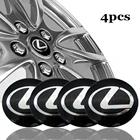 4 шт., автомобильные наклейки на ступицы колеса Lexus CT, ES, GS, GX