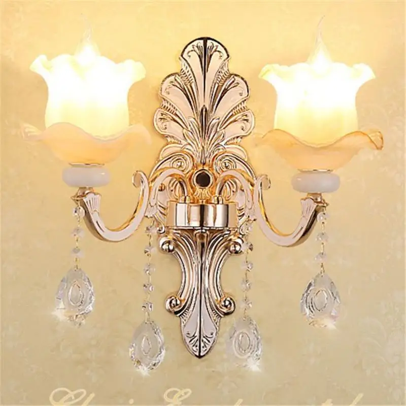 Lampe Aplique De Pared современная лестница для внутреннего освещения бра кристалл Wandlamp