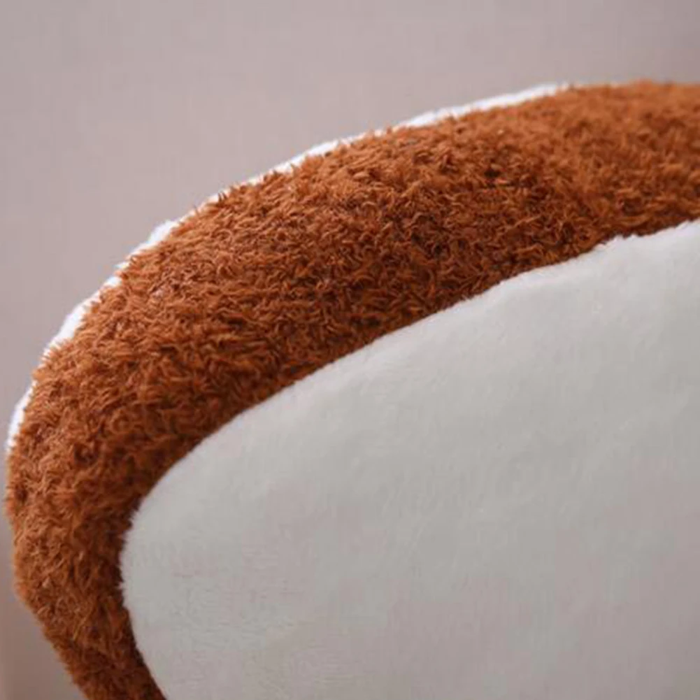 

Cute Toast Bread Plush Stuffed Doll Back Cushion Home Sofa Bed Decoration Gift