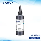 Чернила Aomya на основе черных пигментов, 100 мл, совместимые с принтерами HP Officejet 6000, 6500, 6500A, 7000, 7500, 7500A
