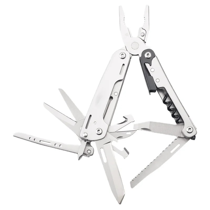 

S801S 16-in-1 Multitool Pliers-Pocket knife, scissors, wire cutter, screwdriver, Bits Group, EDC tool, Survival, Camping,