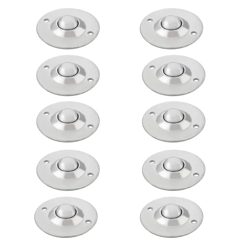 

Retail 10Pcs CY-16B 5/8-Inch Bearing Steel Roller Ball Flange Conveyor Transfer Unit