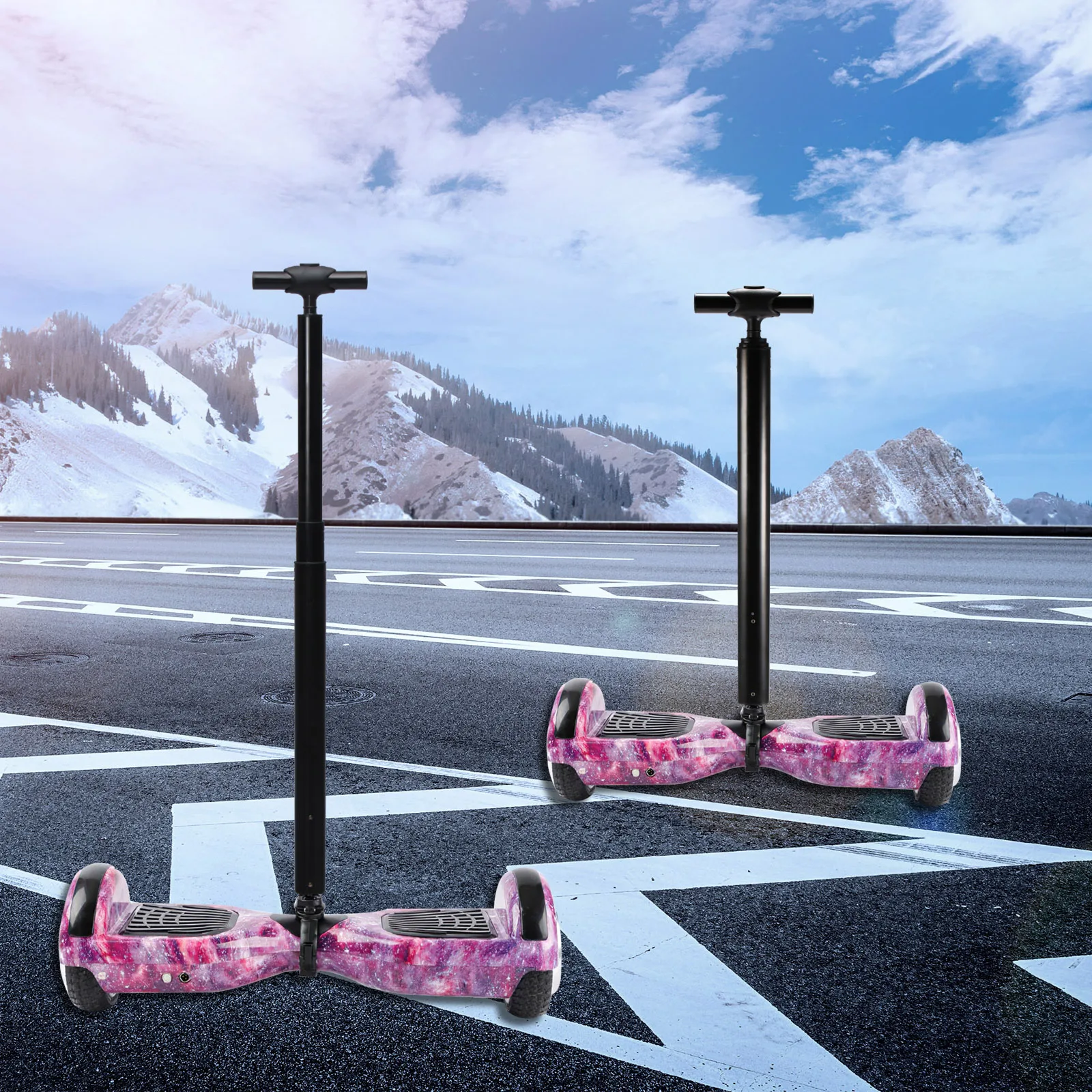 

Scooter Grip Bar Skateboard Grip Bar Electric Balancing Scooter Retractable Handle Safety Handle Control Strut Stent Bracket