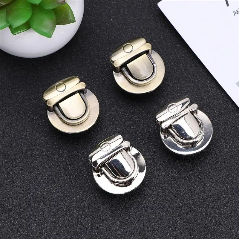 4 шт. металлический замок Tuck застежка застежки пряжки для кожаной сумки сделай