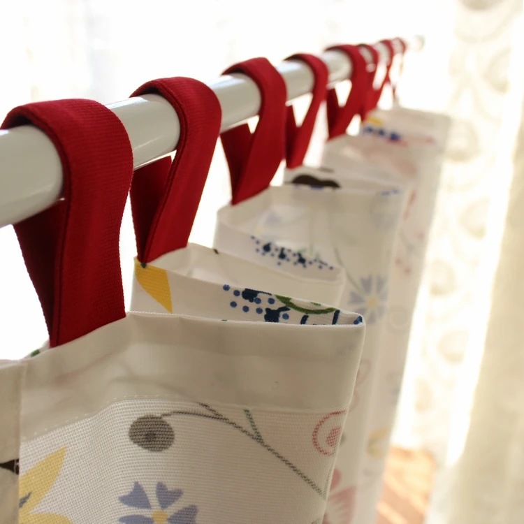 Хлопковые кухонные короткие занавески ручной работы