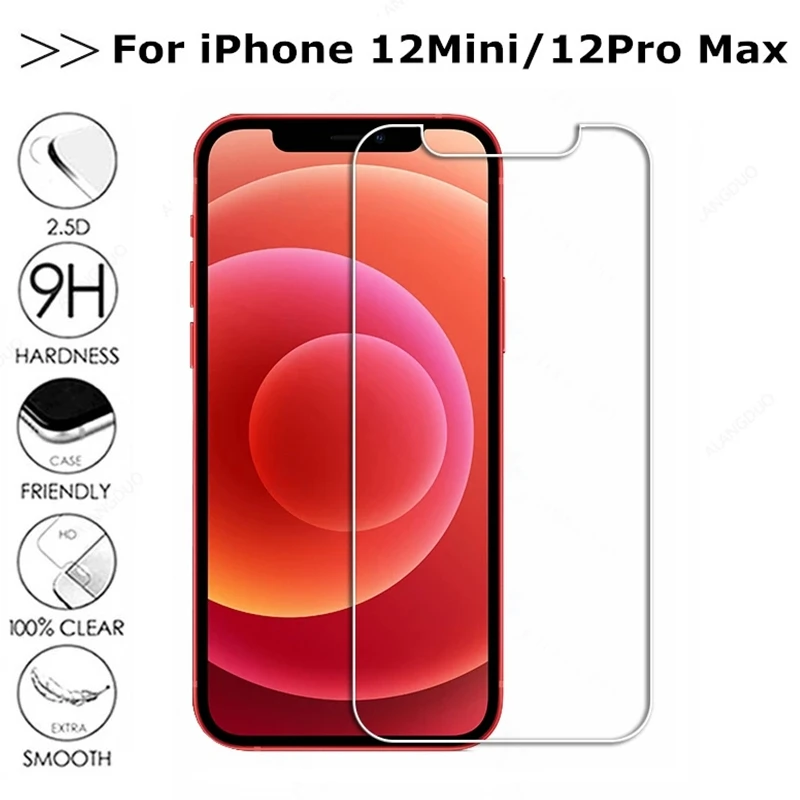 Закаленное стекло для iPhone 11 12 pro SE 2 8 7 Plus 6 6S Защитное 12mini XR XS Max X plus 2020