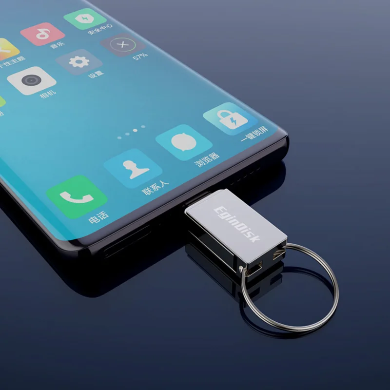 

TYPE C USB3.0 Flash Drive Custom Logo Pendrive For Android Phone TV PC Memory Disk Gift Box
