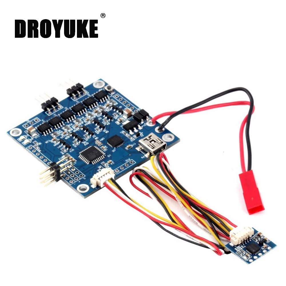 Droyuke high quality MOS 3.0 Large Current Brushless Gimbal Controller Board Driver Alexmos Simple Simple BGC Two-axis
