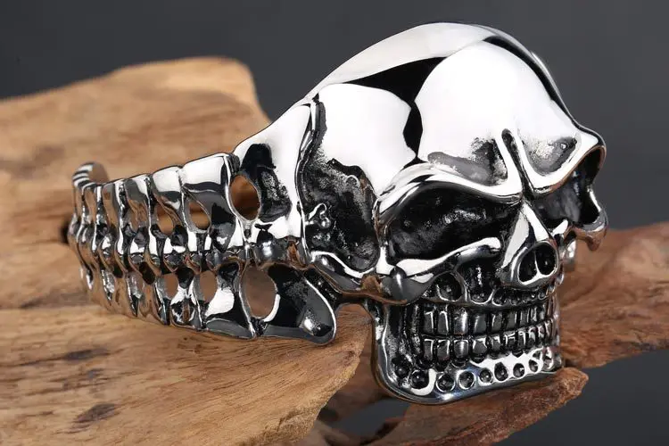 Мужской браслет из титановой стали в стиле ретро | Украшения и аксессуары