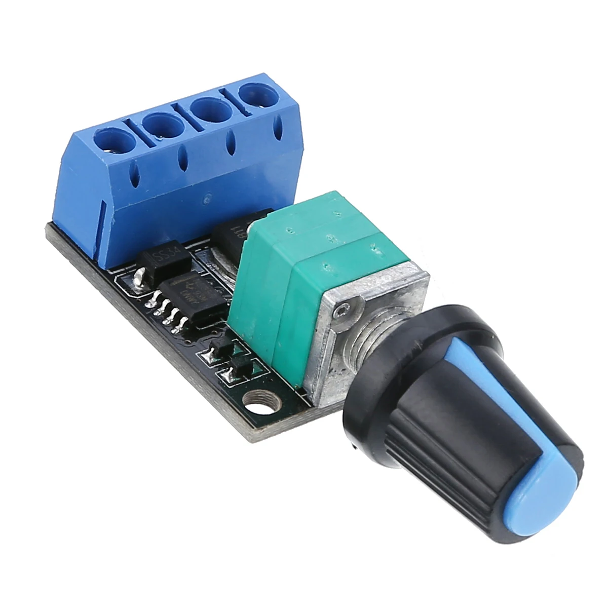 Практичный 5 в 16 DC регулятор скорости двигателя светодиодный диммера постоянного