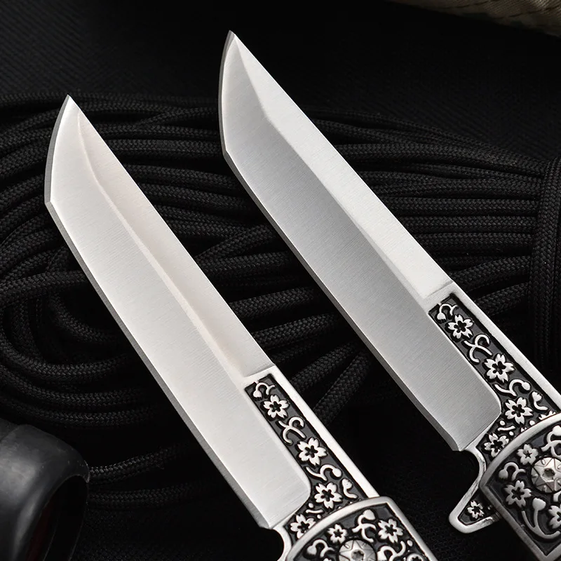 Тактический складной нож из дамасской стали 9 5 дюйма карманный для выживания на