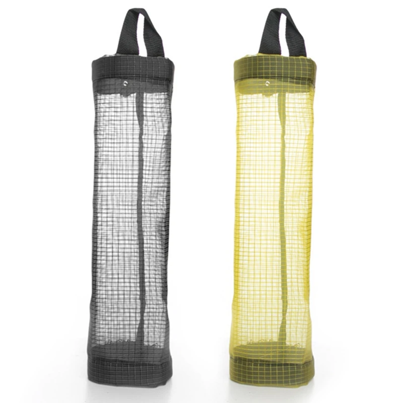 

Home Grocery Bag Holder Wall Hanging Storage Bag Kitchen Organizer Hanging Garbage Bag Home Organization and Storage