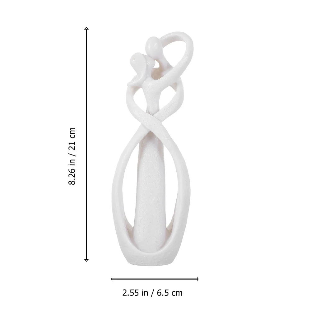 

Abstract Characters Decoration Creative Desktop Adornment Ornament Couple Gift