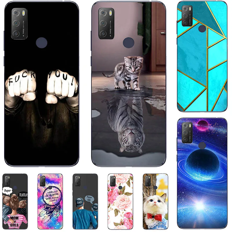 

Чехол-накладка для Alcatel 1S 2021, 1S 2020, 5028Y, силикон, ТПУ, 2019, 5024