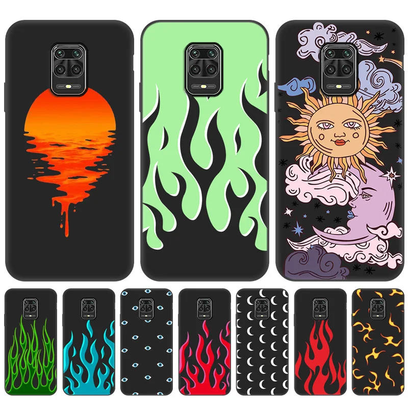 

Fashion Flame Pattern Case For Oneplus 8T 8 Pro 7 7T Shockproof Cover On Oneplus Nord N100 N10 7 7T Pro 6 6T Soft Silicone Capa
