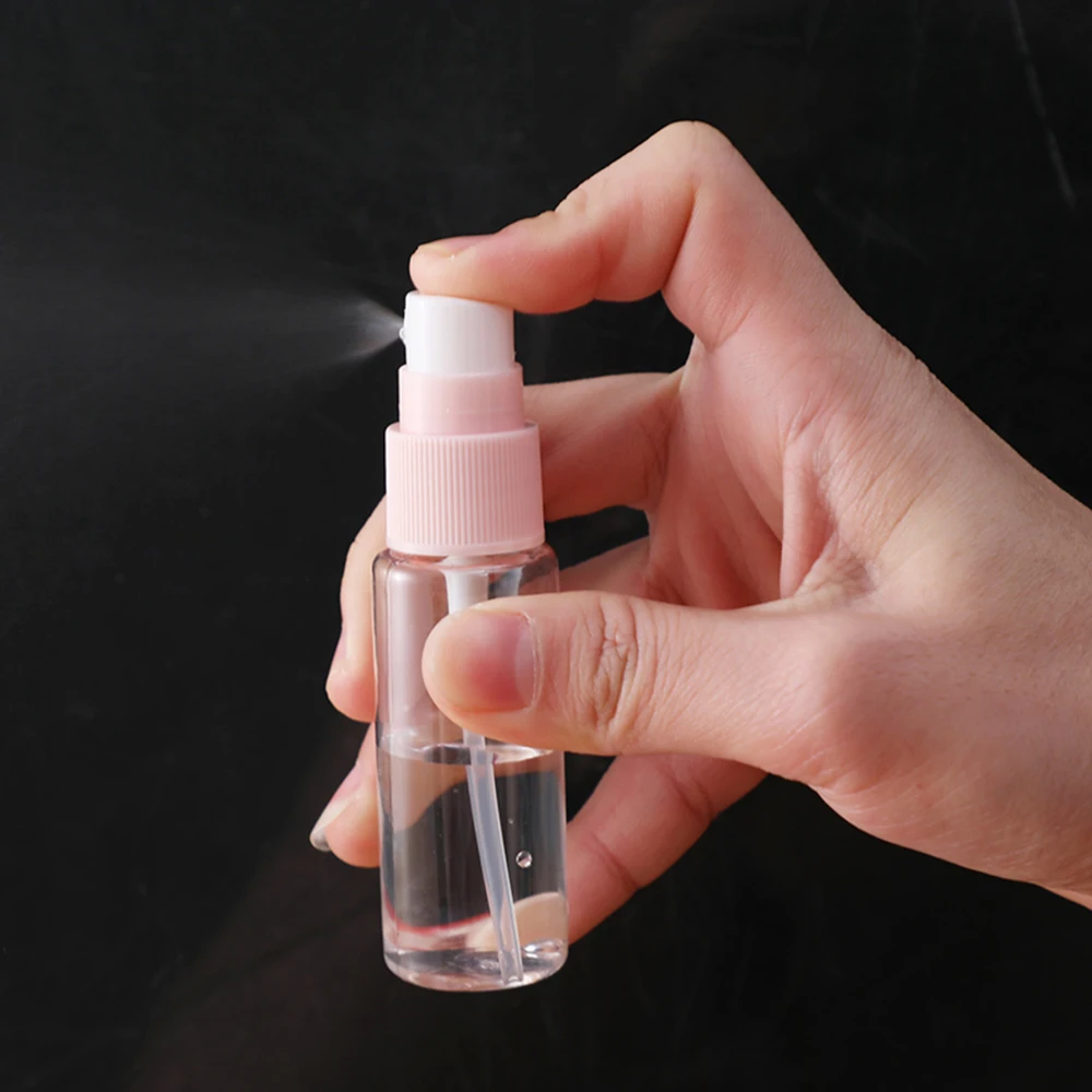 6 шт./компл. мини косметический крем для лица бутылочки пластиковый прозрачный