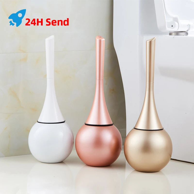 cctm toilet brush floor standing base cleaner brush tool for toilet wc bathroom accessories set household items cleaning brush free global shipping