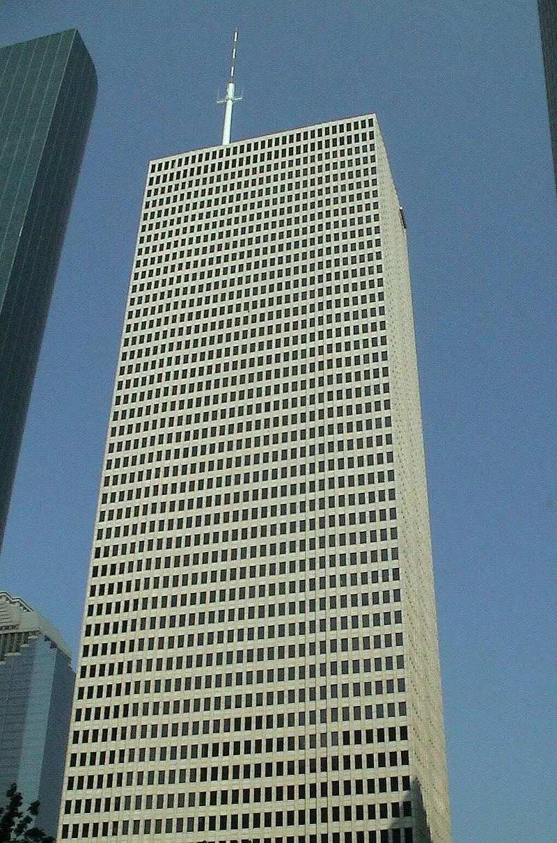 1:1000 1:1500 небоскреб 29 3D бумажная модель Houston USA Shell Plaza Строительная для детей