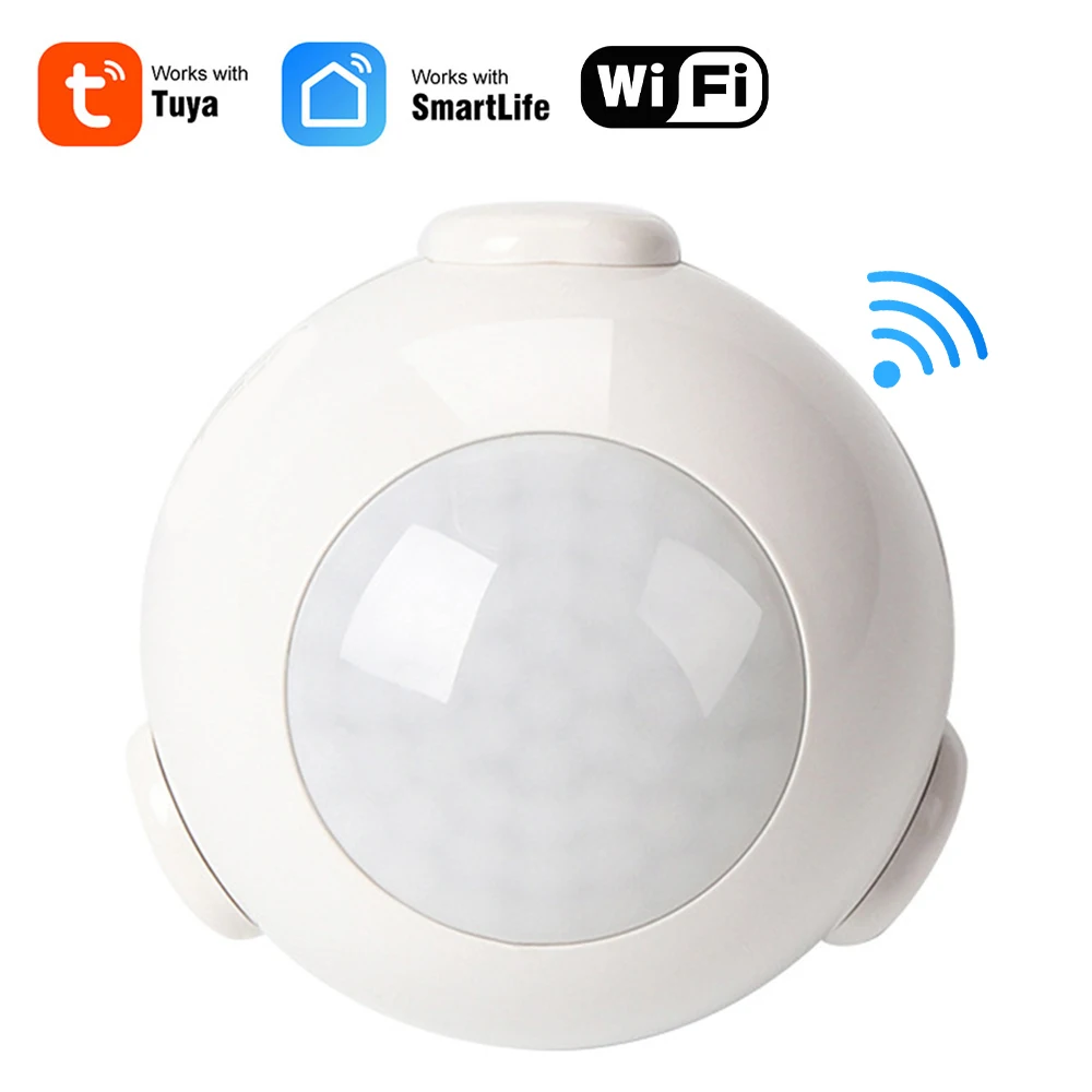 

Smart WiFi PIR Motion Sensor Multiple Safety Protection Human Body Sensor Detector Home Alarm System for Android/IOS