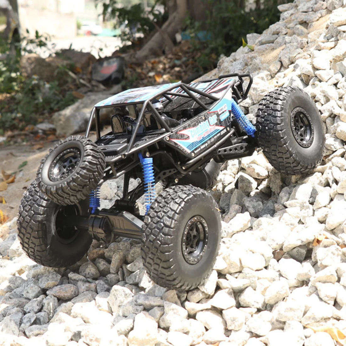 48 см 1:10 4WD 2,4G RC Monster Truck высокоскоростной гоночный автомобиль внедорожник-оранжевый