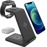 wireless 3 in 1 qi certified fast charger stand dock for iphone 12 11 pro max xs xr 8 iwatch 6 5 4 3 airpods pro samsung s21 s20