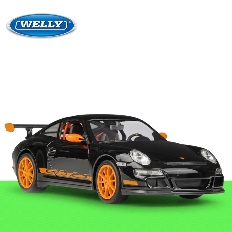 Welly 1:24 литье под давлением 911(997) GT3 RS спортивные автомобили высокого моделирования