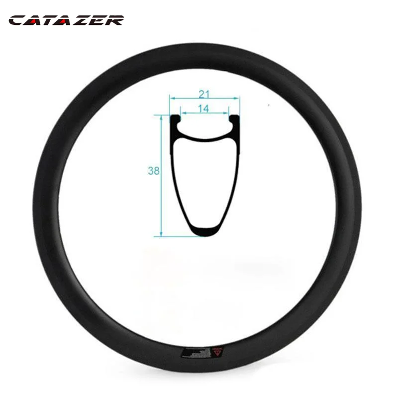 Verkaufen Carbon BMX Felgen 20 Zoll Klammer Fahrrad Felge Faltrad Felge BSD 451mm T700 Carbon Rennrad BMX Felgen 38mm 50mm 1 Stück