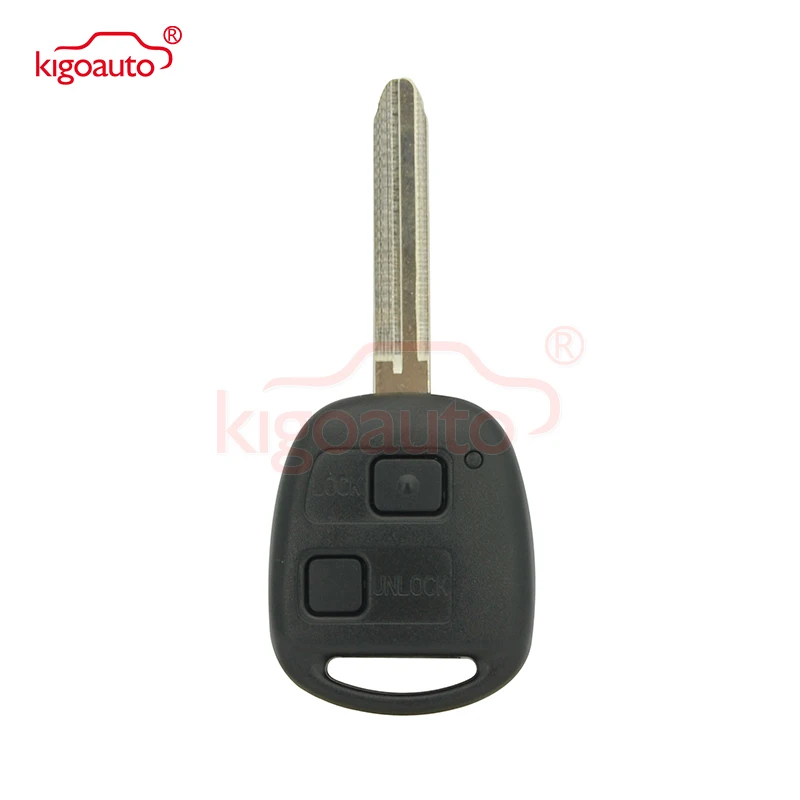 Ключ дистанционного управления Kigoauto Denso (не Valeo) 2 кнопки TOY43 для Toyota RAV4 Corolla + 434 МГц