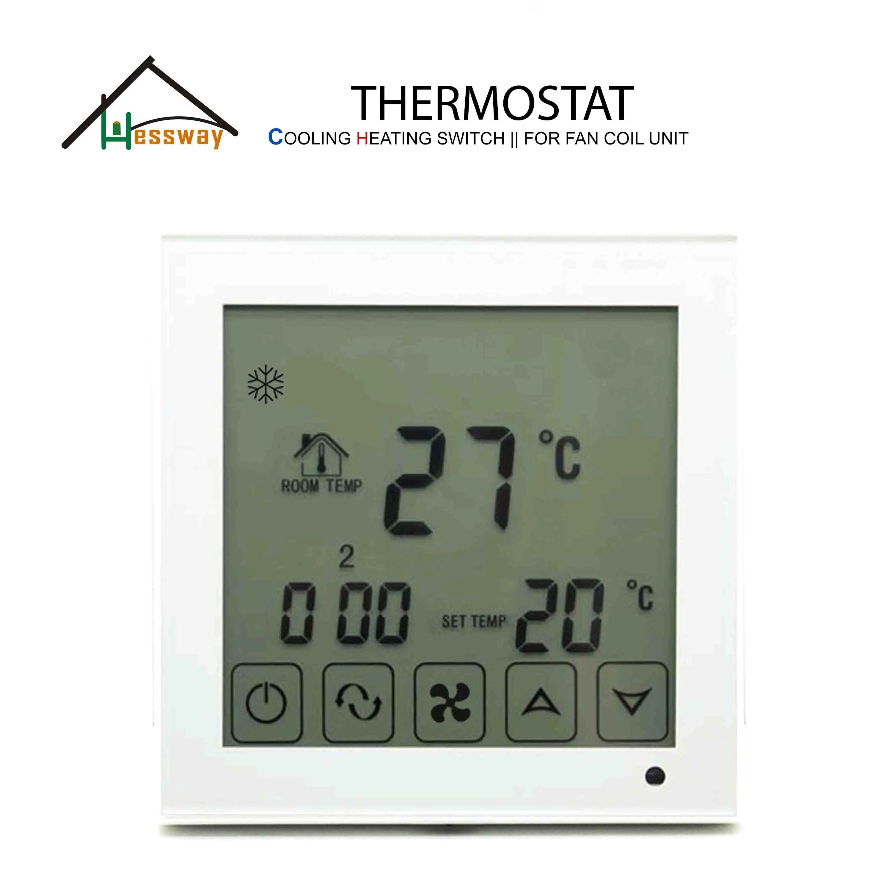 HESSWAY скидка 2 трубки вентилятор катушка термостат регулятор температуры для