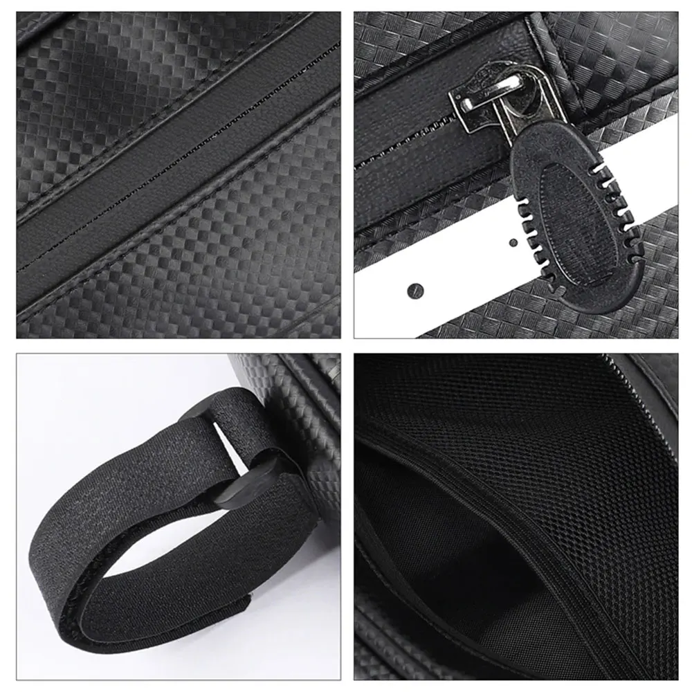 

Universal Pratical Durable PU Cycling Tube Bag Outdoor Sports Tool Kit Bag Black Bike Triangle Bag