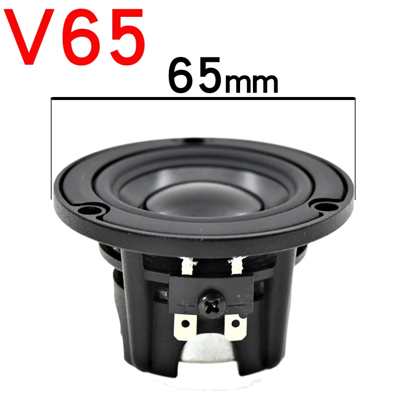 HIFIDIY Алюминий бассейна Hi-Fi 2 3 3,5 дюймов 65 мм полночастотный динамик 4OHM 20 Вт высокой мощности Alto басовый V65/85/95 мм
