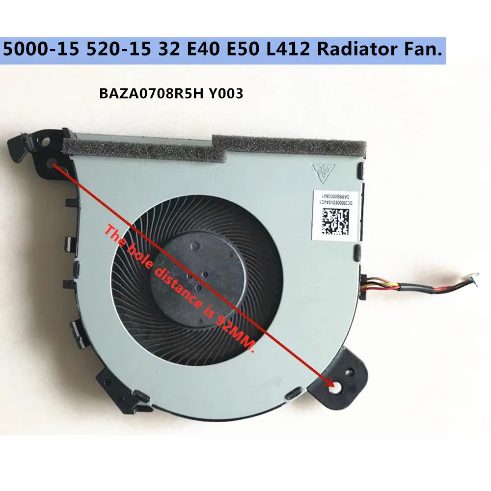 

Кулер для охлаждения процессора Lenovo Thinkpad T570 UMA, радиатор 01AY472 01AY473