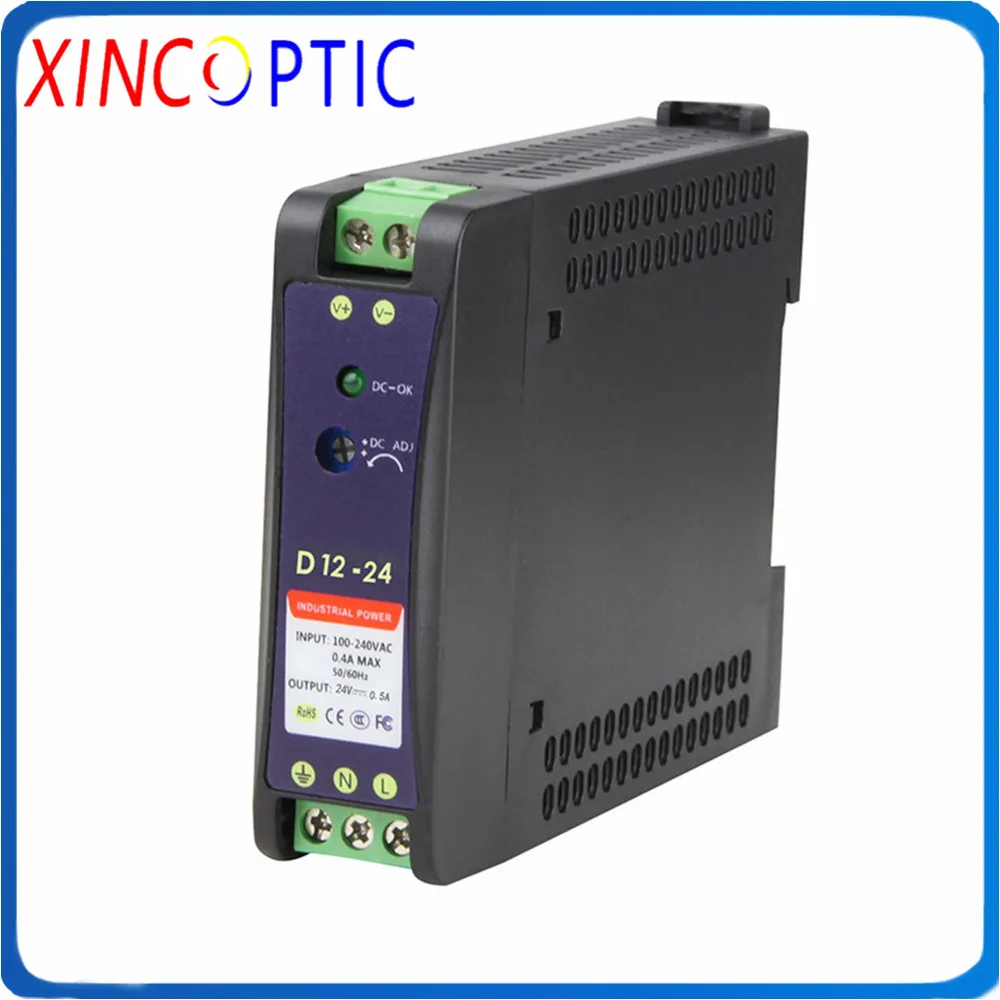 Блок питания на промышленной DIN-рейке 60 Вт/48 В блок с одним выходом для