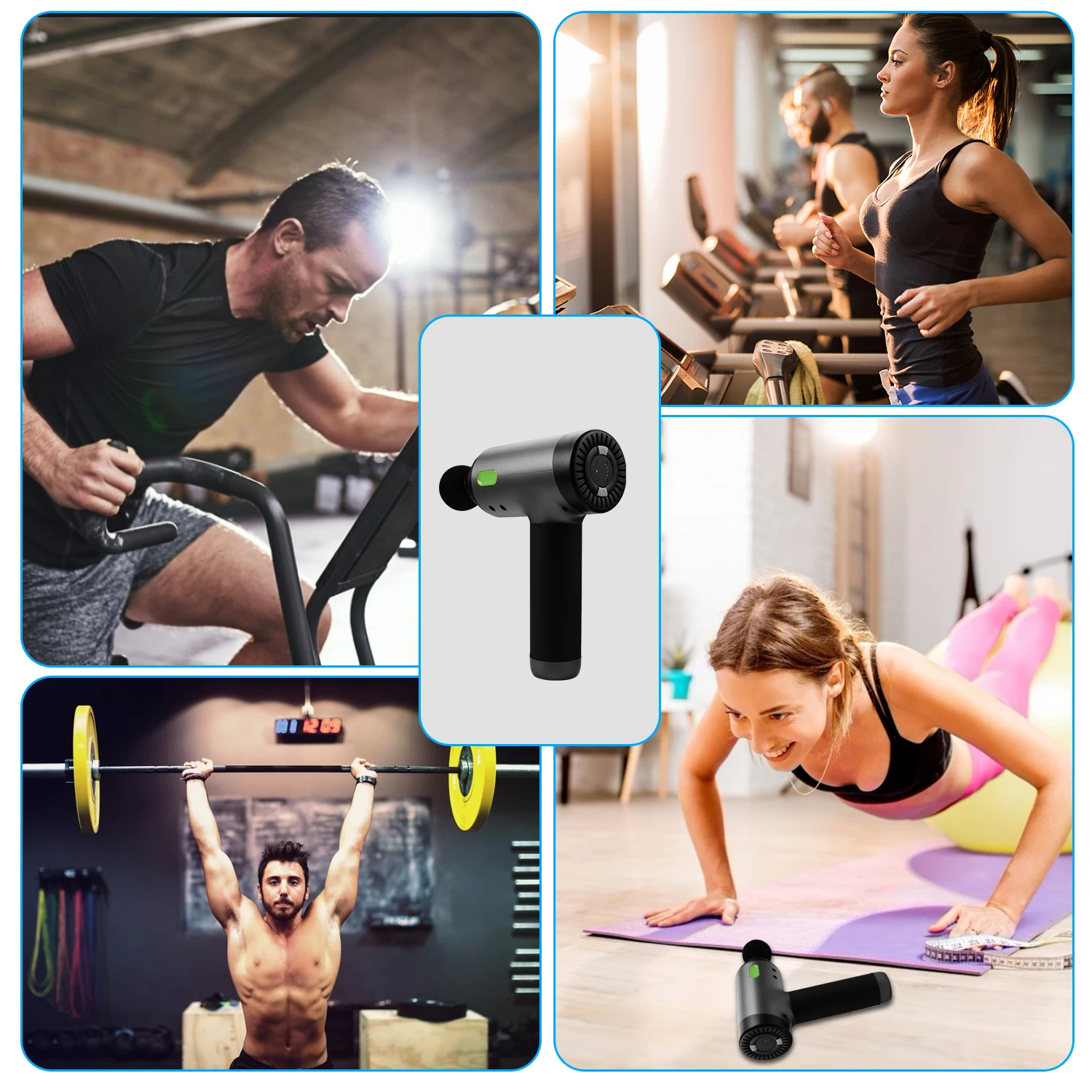 Высокочастотный мышечный массажный пистолет для управления болью Релаксация