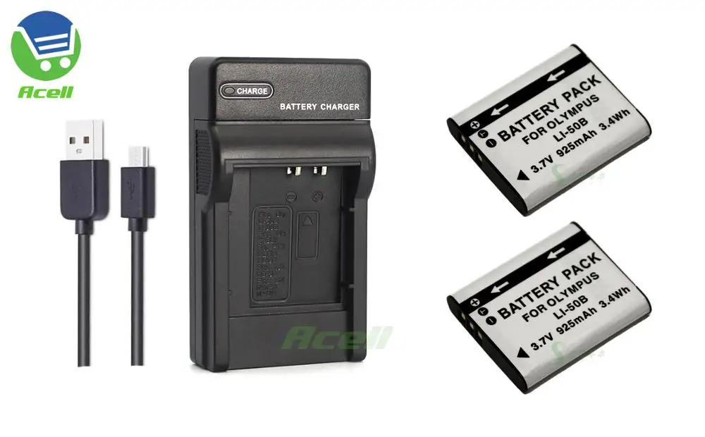 LB-052 LB-050 Батарея для KODAK LB052 LB050 PIXPRO SPZ1 SL10 SL25 FZ151 FZ152 FZ201 Камера - Цвет: 2Battery 1Charger
