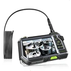 Эндоскопическая камера Teslong, 3,9 мм, IP67, водонепроницаемый промышленный Бороскоп, 5,0 дюйма, истинный цветной экран, гибкая трубка, камера для осмотра труб