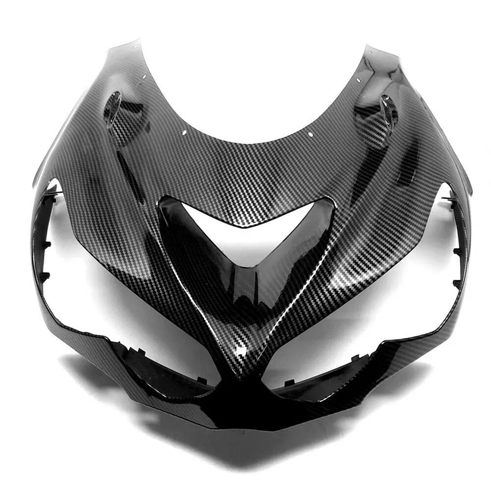 

Hydro Dipped Carbon Fiber Finish For Kawasaki Ninja ZX-14R 2012-2020 Front Upper Headlight Fairing