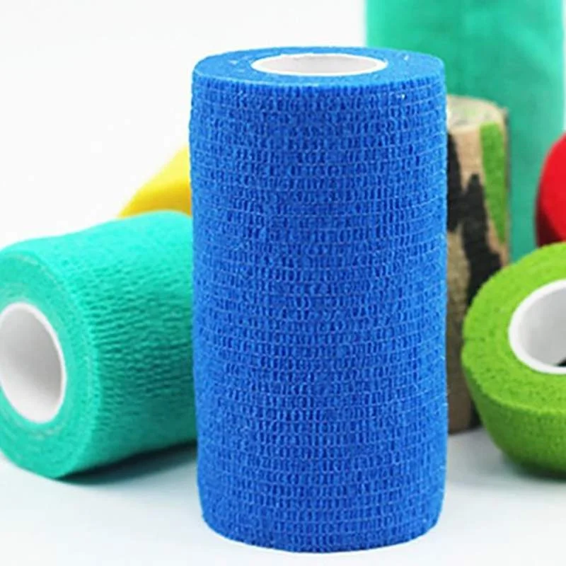 Pet dog Cat Self-adhesive Elastic Bandage Non-Woven Fabrics Pets Breathable Tearing Bandages for Dogs Cats | Дом и сад