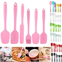 silicone spatula sets scraper cake baking tool food grade non stick butter cooking rubber shovel kitchen utensils for baking