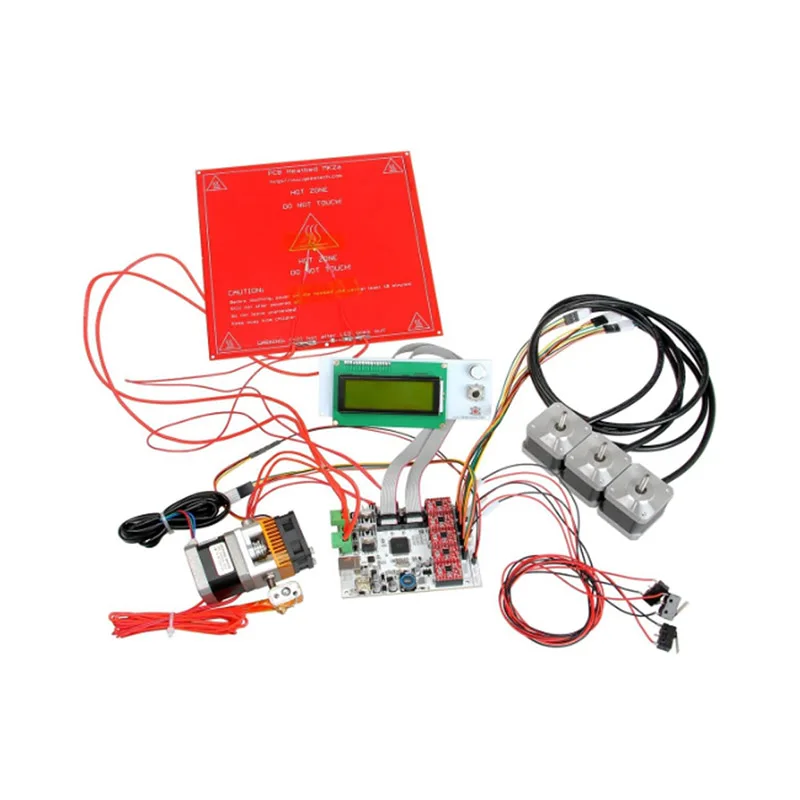 Новый модуль платы 3d принтер материнская плата комплект GT2560 A4988 Драйвер LCD2004