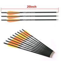 1620 inch high quality archery arrows carbon arrow 400 for crossbow bow and arrow sport
