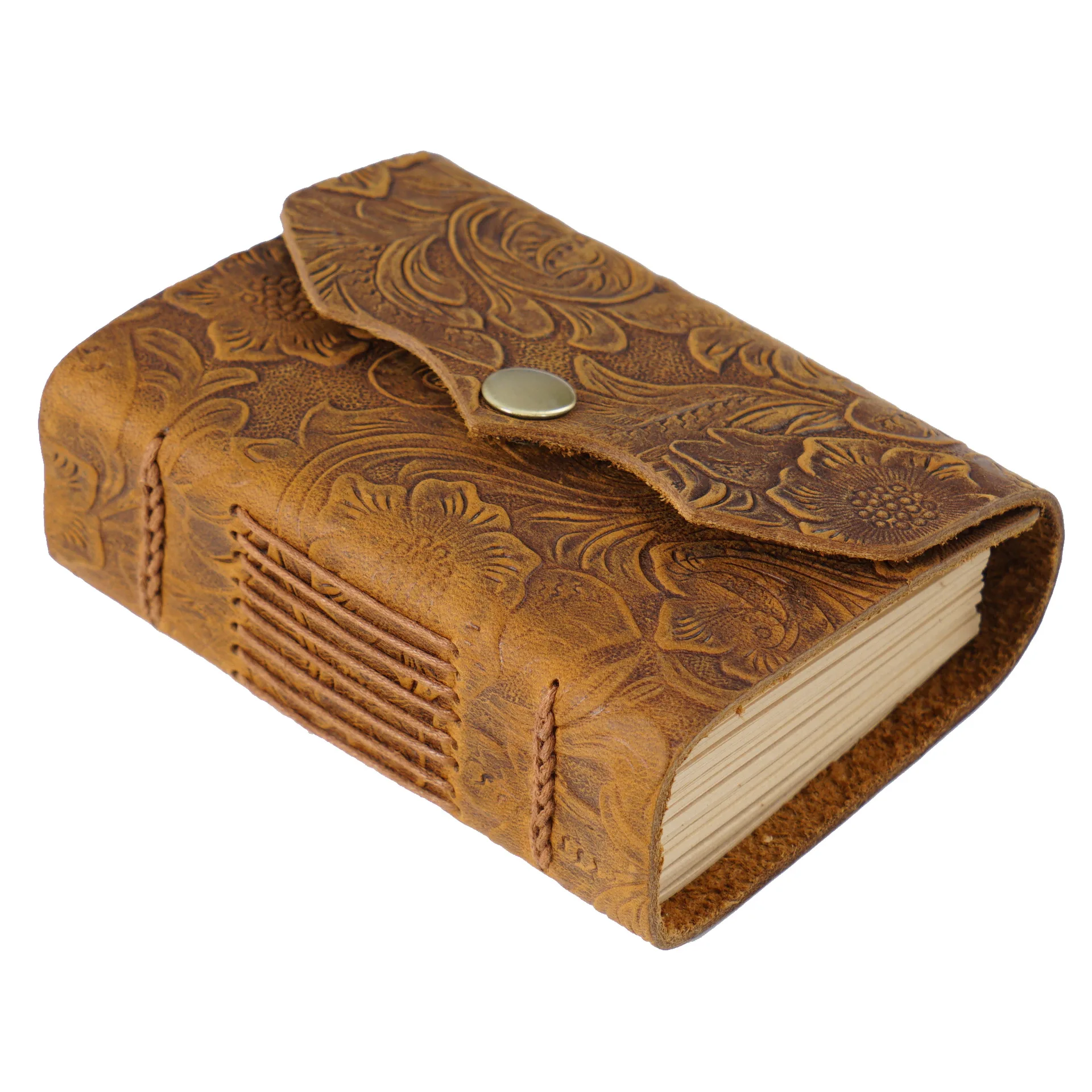 

RAYSLIN Портативный кожаный блокнот коричневый