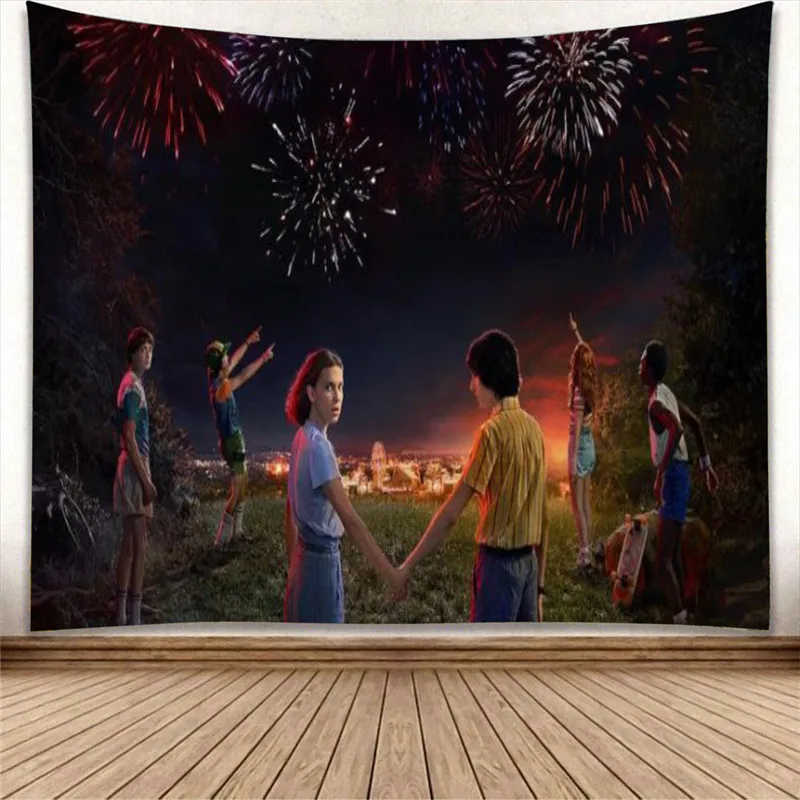 3D странные вещи камера гобелен горячая Распродажа цифровая печать настенный