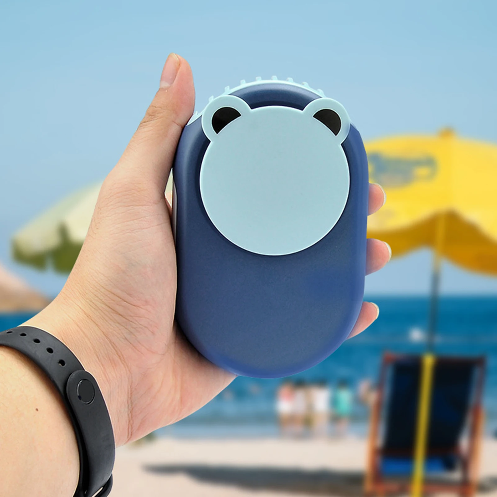 Портативный портативный мини вентилятор с перезаряжаемым радиатором и мощным