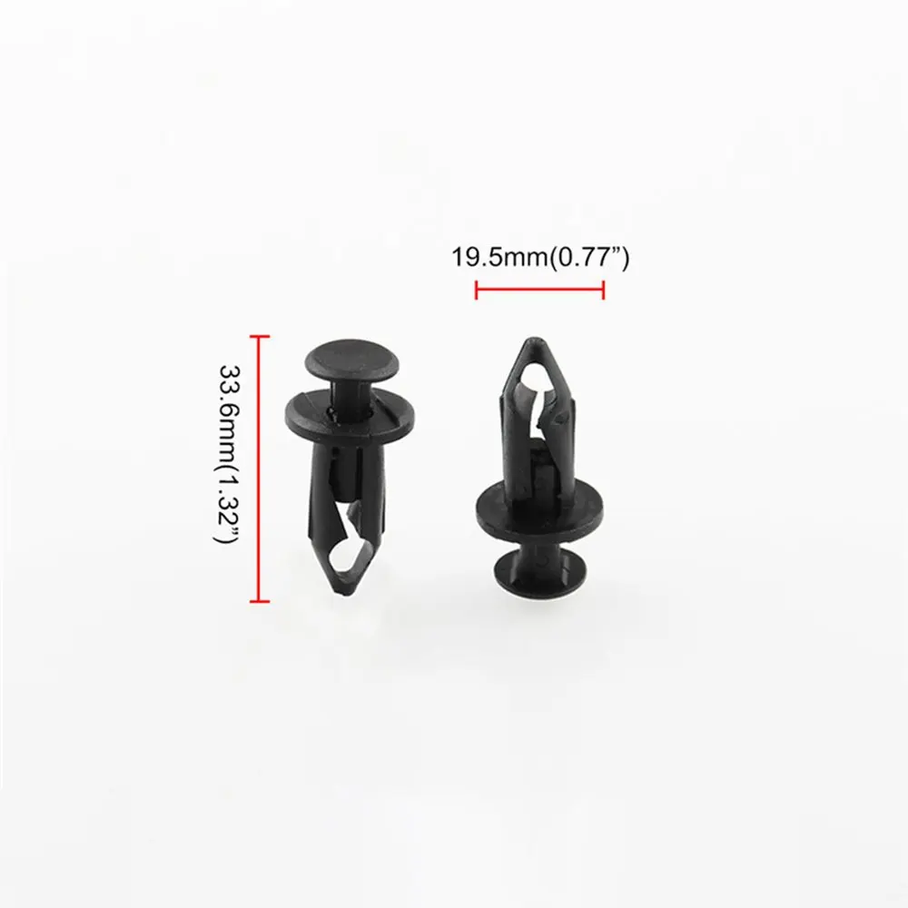 

120X9mm hole plastic fixing buckle 120 only fender bumper push-type buckle