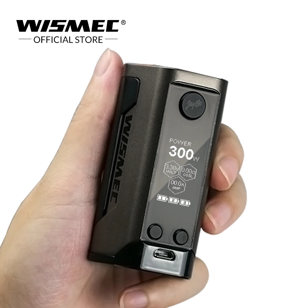 Оригинальный комплект электронной сигареты Wismec Reuleaux RX GEN3 с баком GNOME 4 мл 300 Вт VW/TC